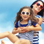 Happy family in sunglasses on beach (Photo: Shutterstock)