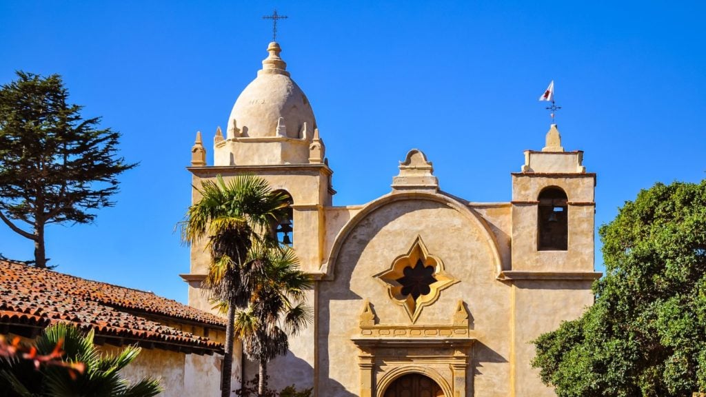 Historic Carmel Mission in California (Photo: Shutterstock)