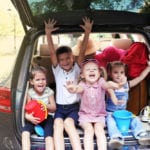 Crowded family car rentals