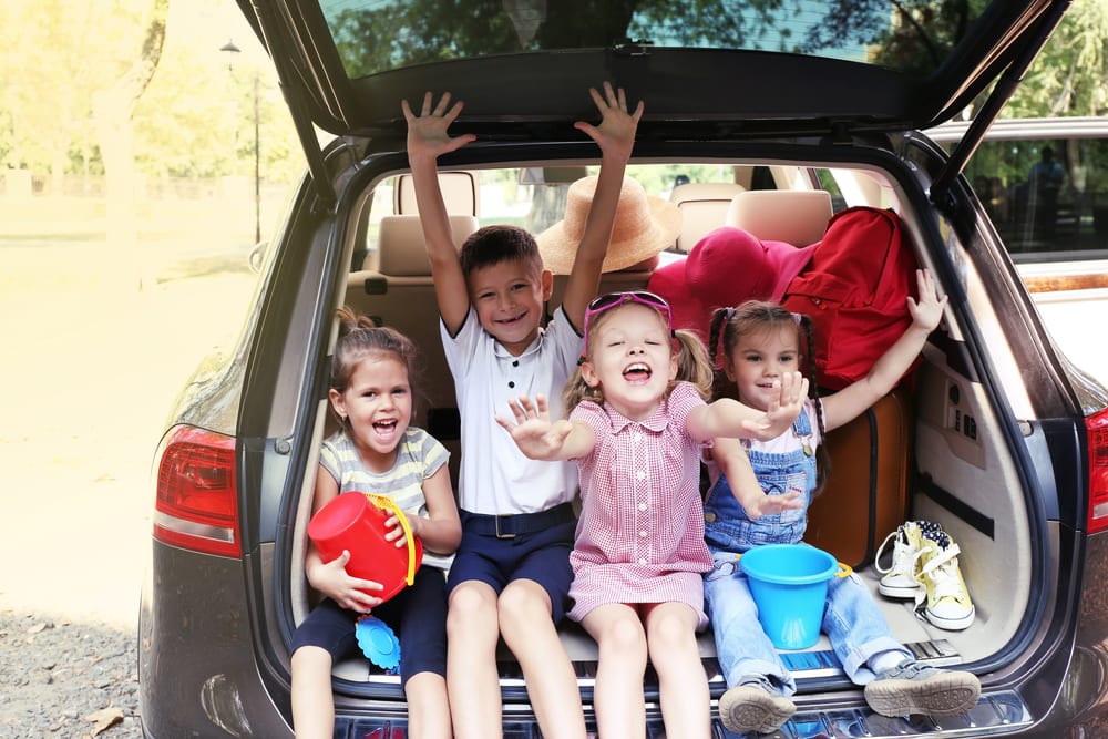 Crowded family car rentals