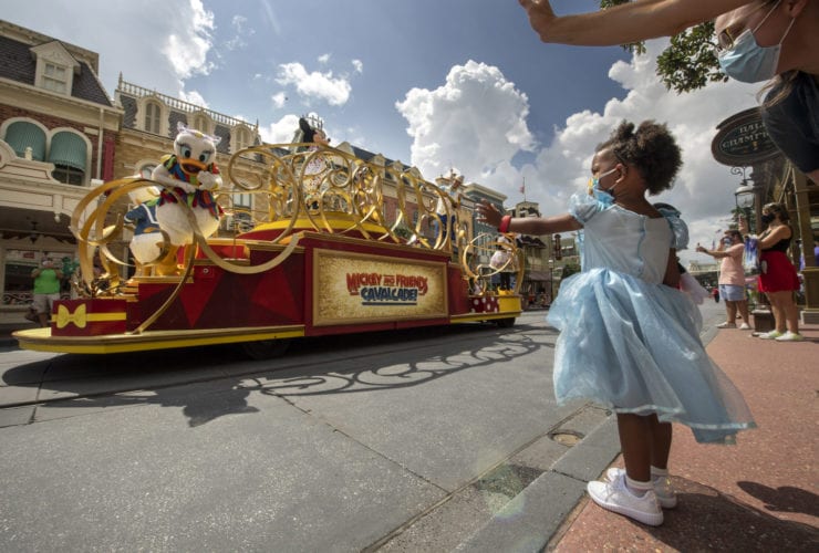 Parade at Disney's Magic Kingdom During COVID-19 Pandemic