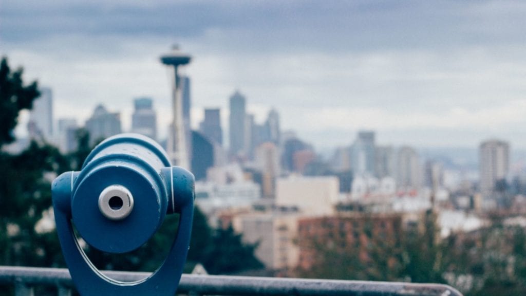 View of Seattle and Space Needle (Photo: @natemueller via Twenty20)