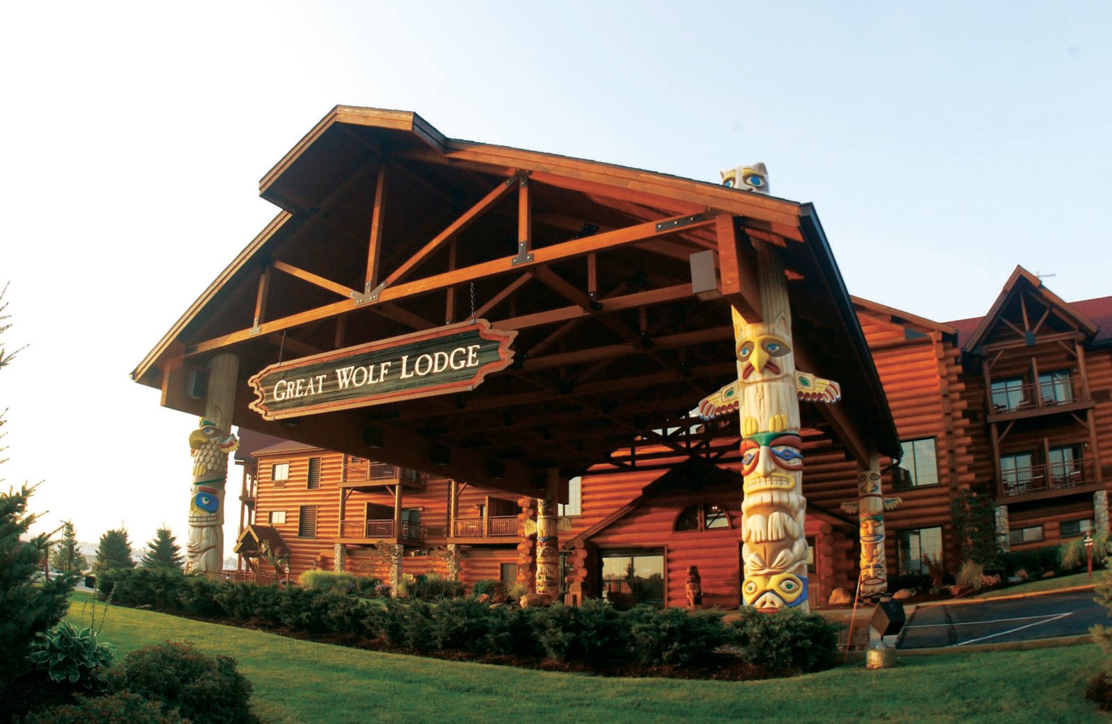 At Great Wolf Lodge