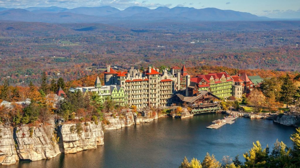 Mohonk Mountain House in the Hudson River Valley of New York (Photo: Mohonk Mountain House)