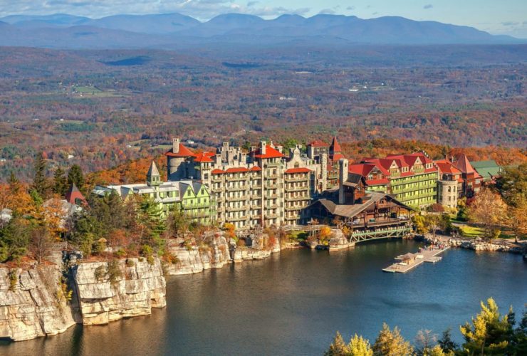 Mohonk Mountain House in the Hudson River Valley of New York (Photo: Mohonk Mountain House)