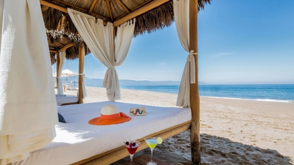 platja al Villa Premiere Boutique Hotel & Romantic Getaway (els millors complexos turístics de Mèxic per a parelles)