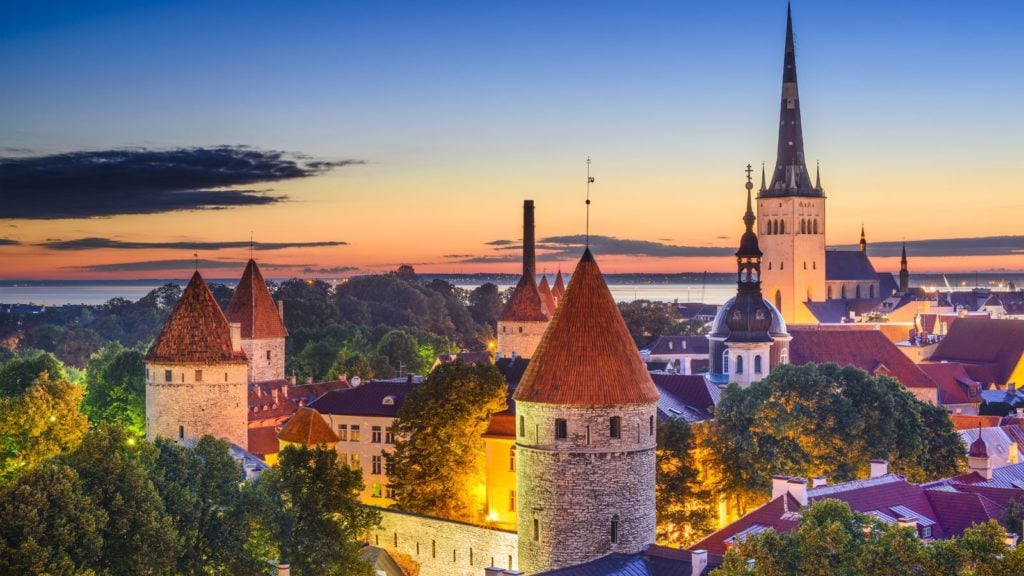 Historic castle in Tallinn, Estonia (Photo: Shutterstock)