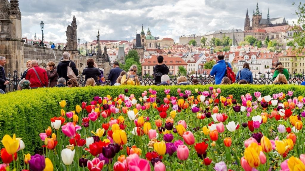 Tourists enjoying views of Prague (Photo: @vinnikava via Twenty20)