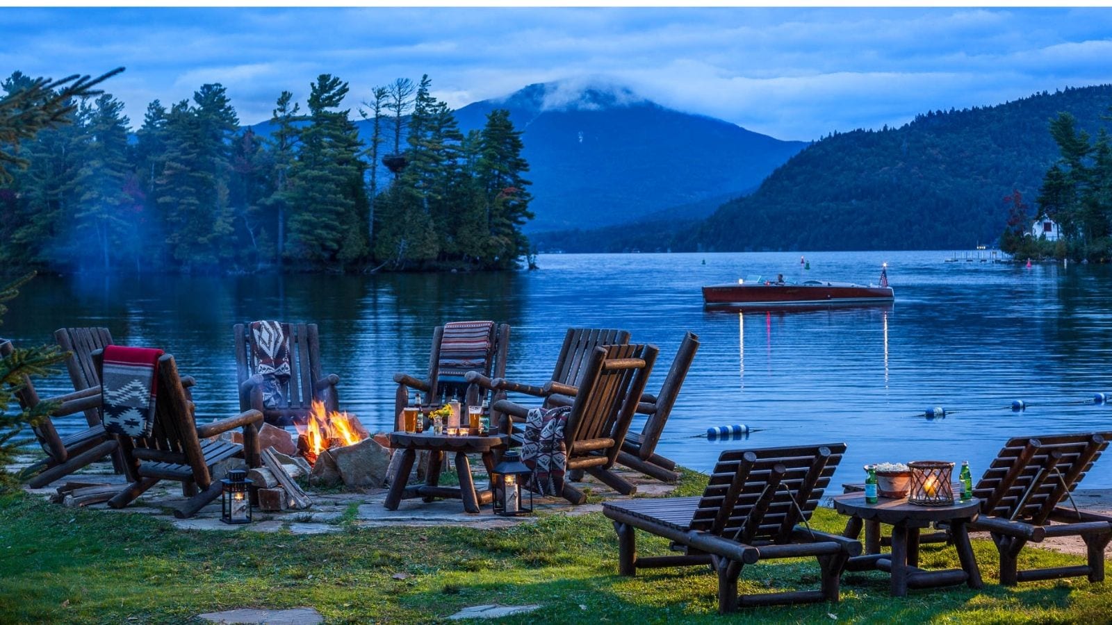 Whiteface Lodge is tucked into the woodlands above Lake Placid (Photo: Whiteface Lodge)