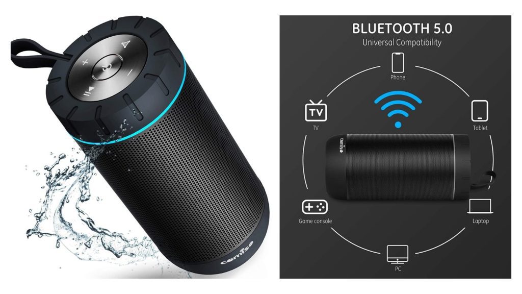 COMISO Waterproof Bluetooth Speakers (Photo: Amazon)