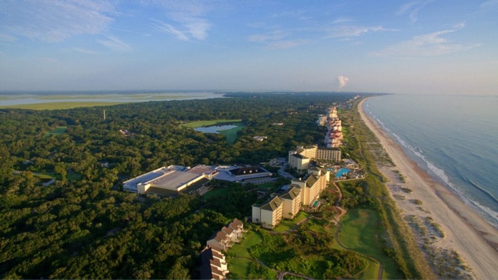 Beach on Amelia Island, Florida