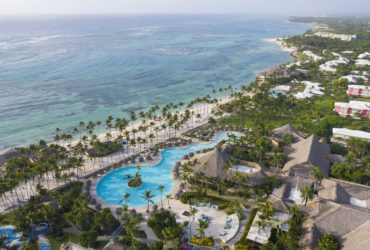 aerial view of Club Med Punta Cana all-inclusive beach resort