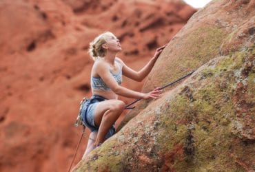 Rock climbing in Colorado (Photo: @kjohnston6350 via Twenty20)