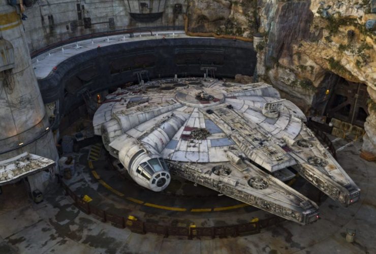 Millennium Falcon: Smugglers Run in Star Wars: Galaxy’s Edge (Photo: Matt Stroshane)