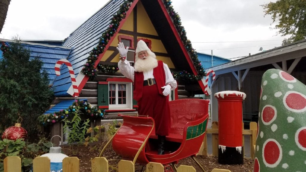 Santa's Village theme park, an amusement park for kids that's also toddler friendly