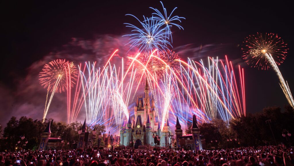 Fireworks at Disney World