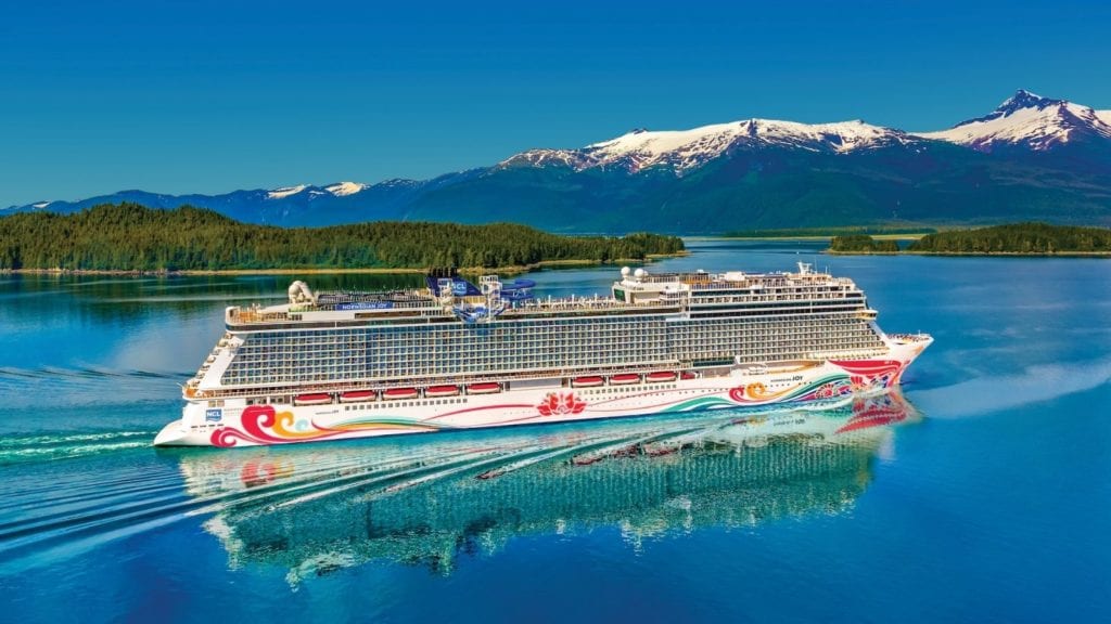 Norwegian Joy sailing in Alaska (Photo: Norwegian Cruise Line)