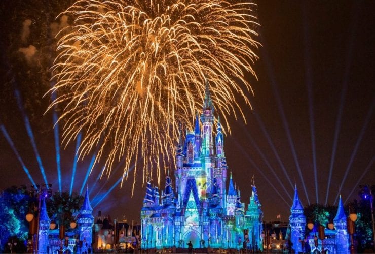 Disney's Happily Ever After fireworks show at Magic Kingdom (Photo: Kent Phillips)