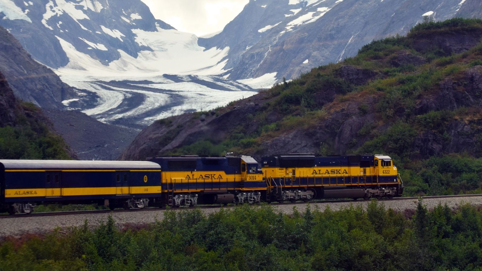 Scenic train rides aboard the Alaska Railroad (Photo: Dave Parfitt)