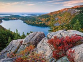 Autumn in New England's Acadia National Park (Photo: Maine Office of Tourism)