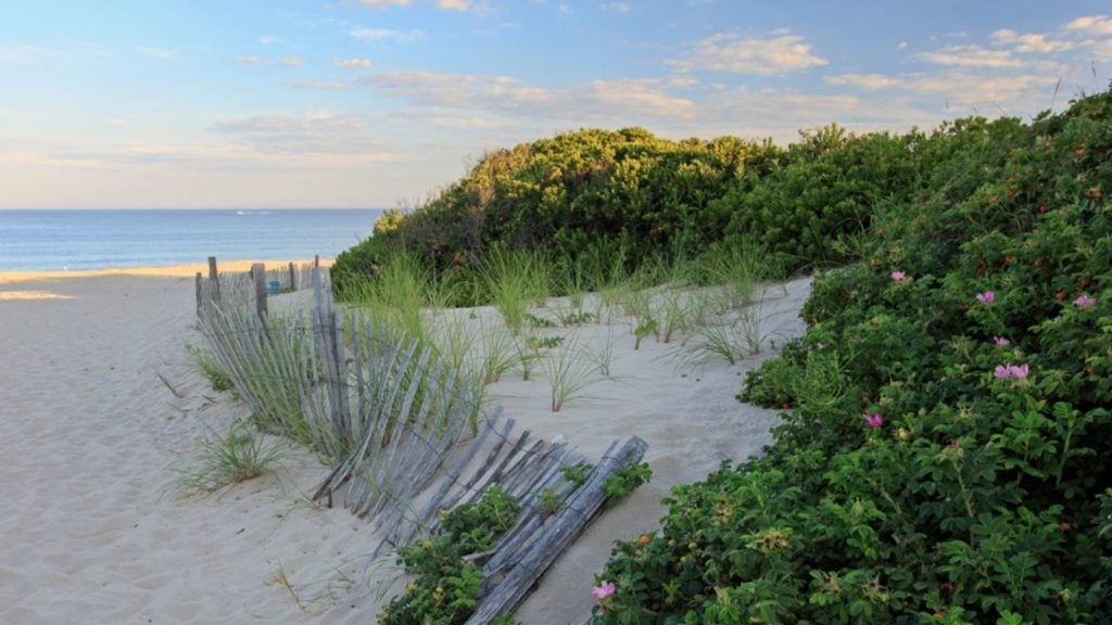 Mansion Beach di Block Island (Foto: Rhode Island Commerce Corporation)