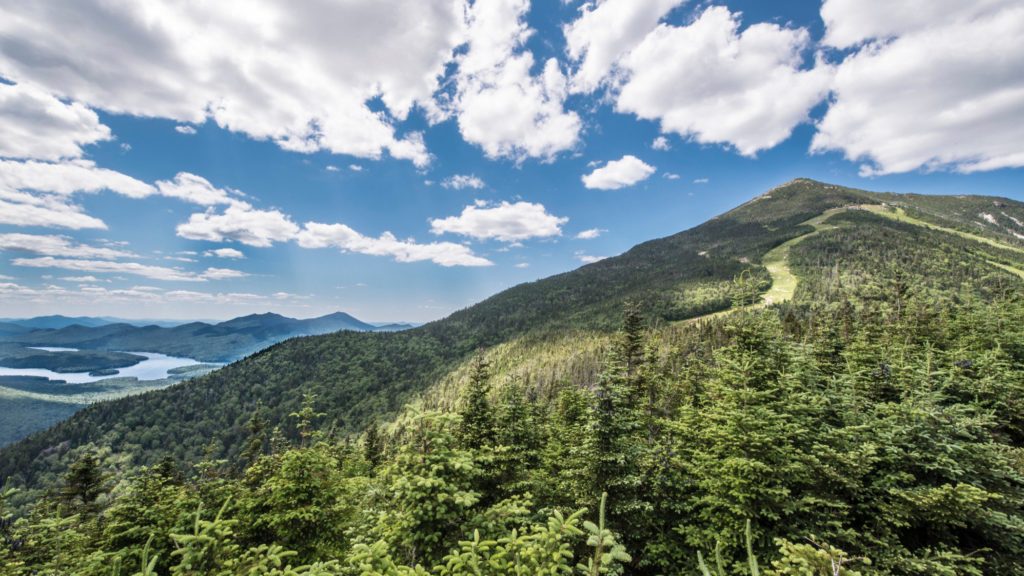 Whiteface Mountain near Lake Placid, New York, an ideal spot for family vacations