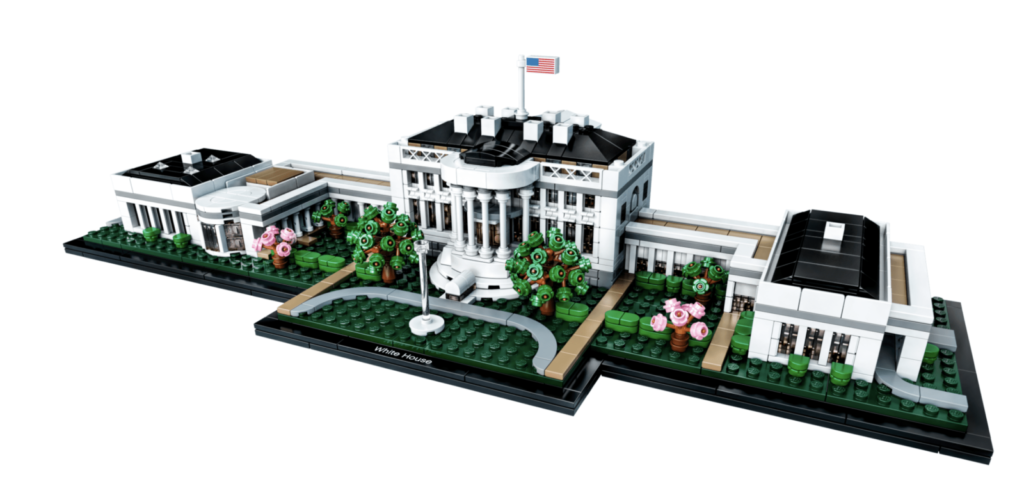 Atur LEGO Arsitektur Gedung Putih