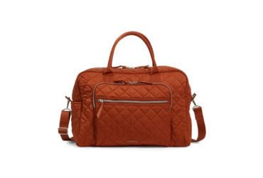 Vera Bradley Weekender Travel Bag in Toasted Terracotta