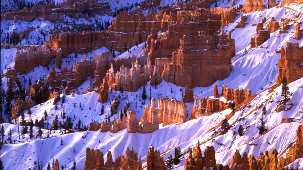 Winter snow at Bryce Canyon National Park (Photo: NPS)