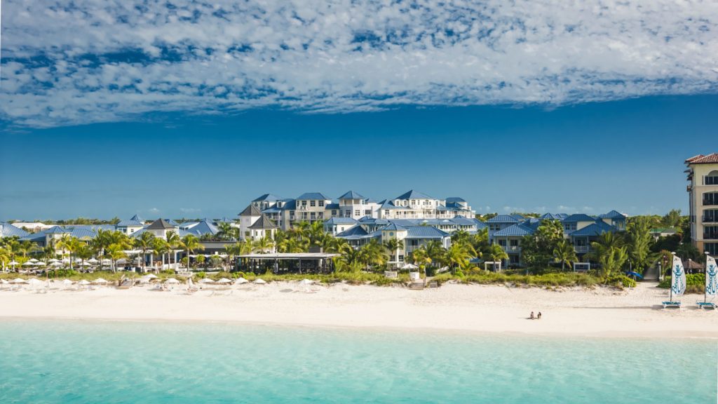 Beaches Resorts vacation aerial shot of Beaches Turks & Caicos