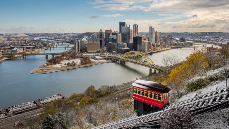 Duquesne Incline overlooking Pittsburgh (Photo: J.P. Diroll)