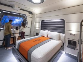 Fully immersive cabins at the Star Wars hotel (Photo: Matt Stroshane)