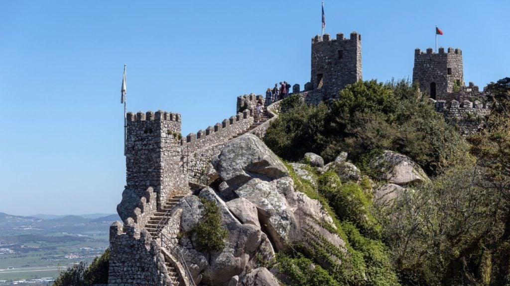 Castle of the Moors at Sintra near Lisbon in Portugal (Photo: @SteveAllenPhoto via Twenty20)