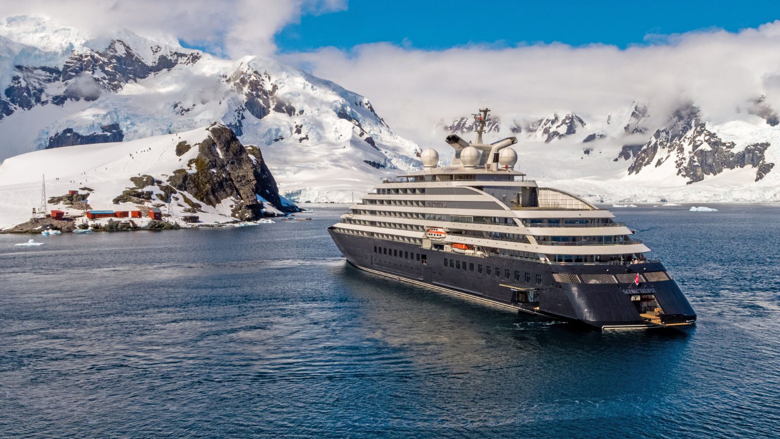 Scenic Eclipse in Antarctica (Photo: Scenic Luxury Cruises and Tours)