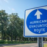 A sign directs hurricane evacuees to safety (Photo: Shutterstock)