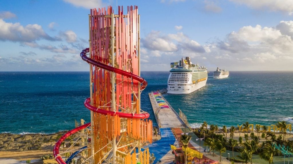 CocoCay has the tallest waterslide in North America (Photo: Adam Hendel)