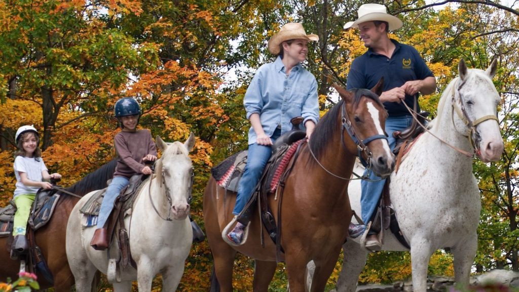 Horseback riding at Rocking Horse Ranch Resort in New York (Photo: Rocking Horse Ranch Resort)