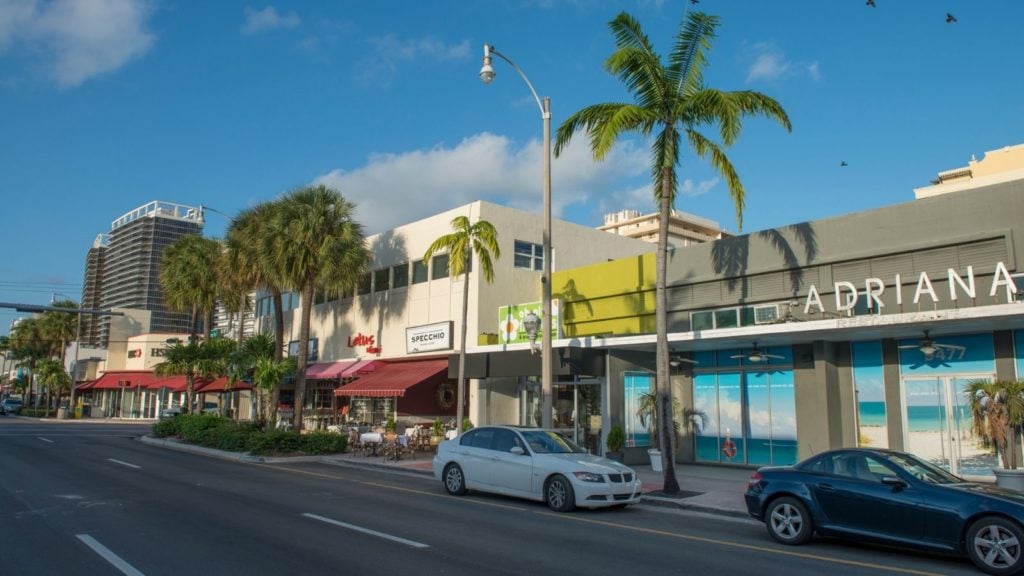Shops in Surfside, Florida (Photo: Greater Miami CVB)