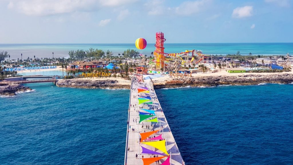 The pier at Perfect Day at CocoCay (Photo: Royal Caribbean)