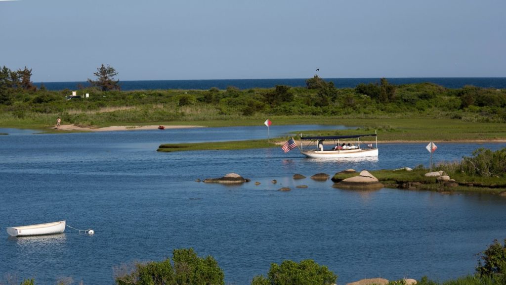 Weekapaug Inn overlooks at barrier beach in Rhode Island (Photo: Weekapaug Inn)