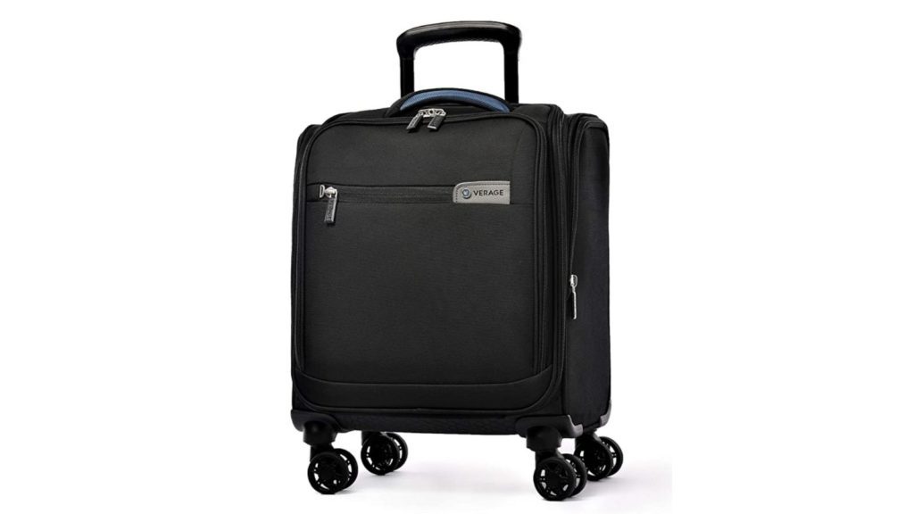Exterior of Verage's Carry On Underseat Luggage with USB Port