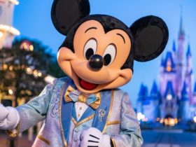 Mickey Mouse at Disney's Magic Kingdom theme park in Orlando (Photo: Disney)
