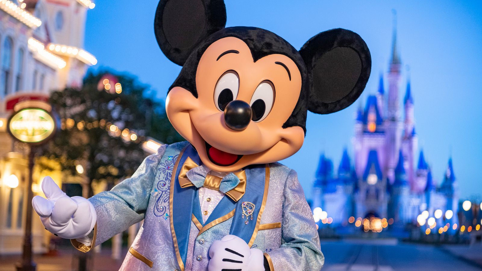 Mickey Mouse at Disney's Magic Kingdom theme park in Orlando (Photo: Disney)