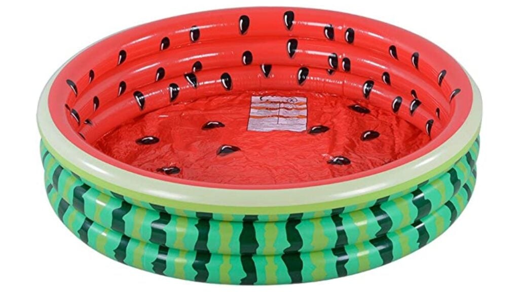 XFlated Inflatable Watermelon Pool (Photo: Amazon)