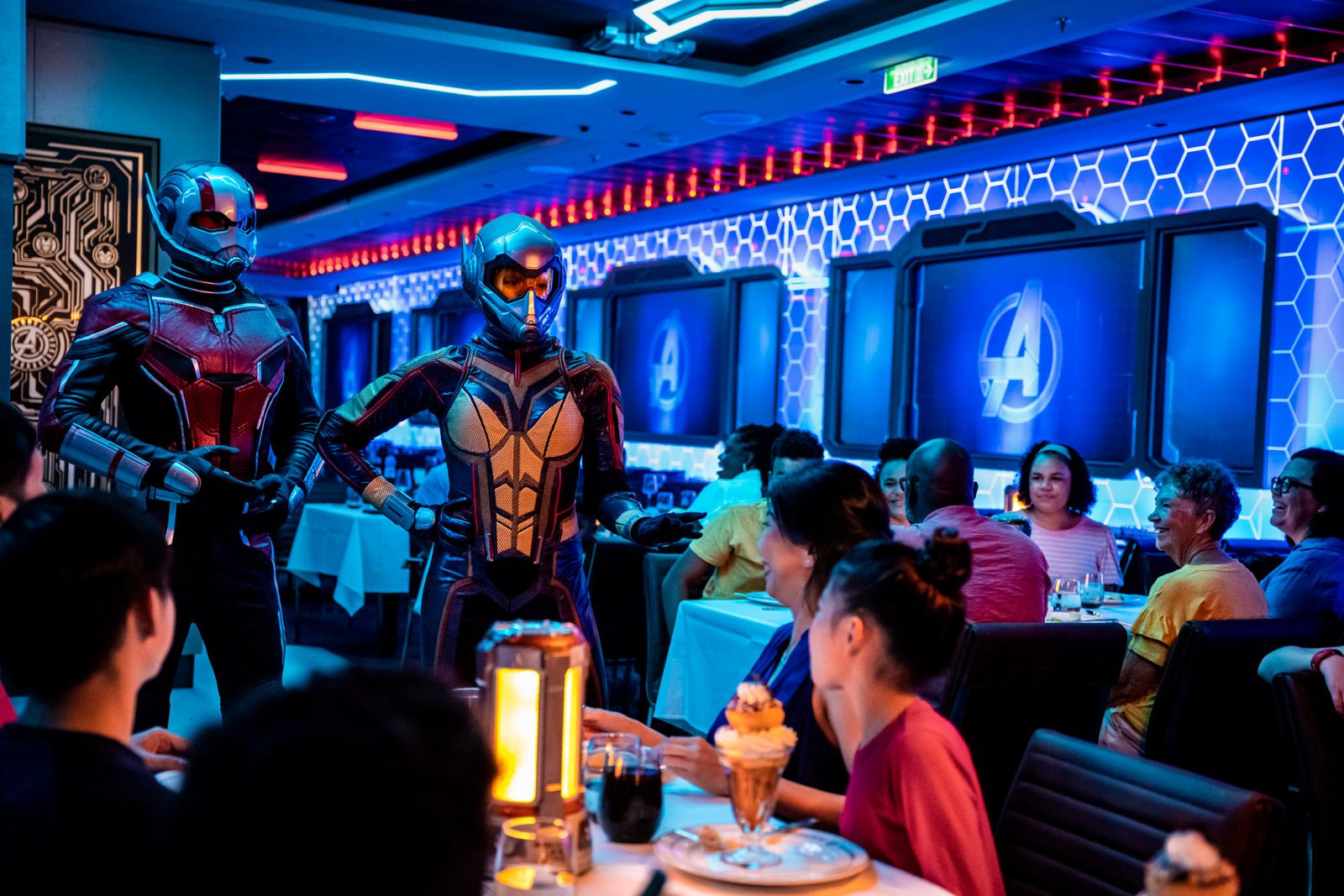 Worlds of Marvel is the first-ever Marvel cinematic dining adventure (Photo: Amy Smith)