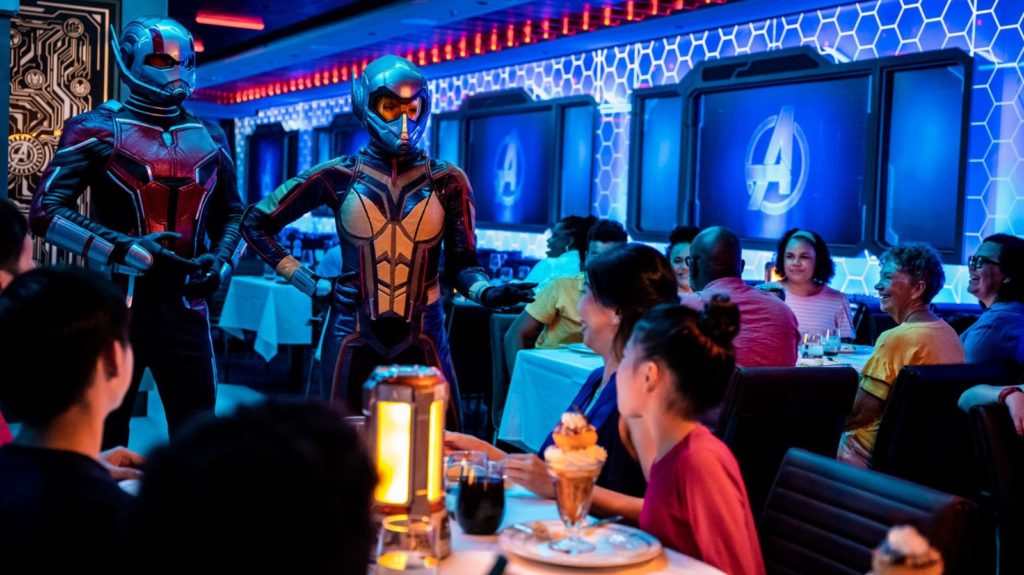 Worlds of Marvel is the first-ever Marvel cinematic dining adventure (Photo: Amy Smith)