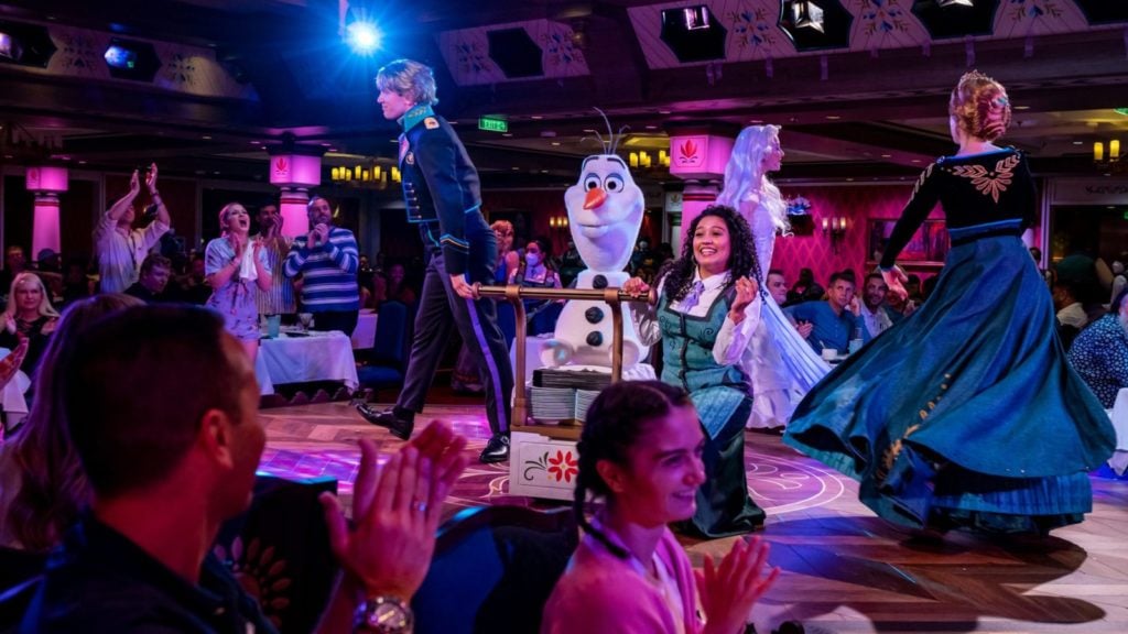 Arendelle: A Frozen Dining Adventure is a theater-in-the-round dining performance (Photo: Matt Stroshane)
