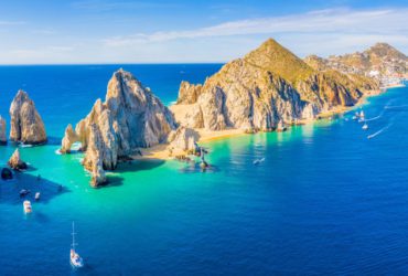 Aerial view of Lands End and El Arco at the tip of Baja California Sur in Los Cabos, Mexico (Photo: Shutterstock)