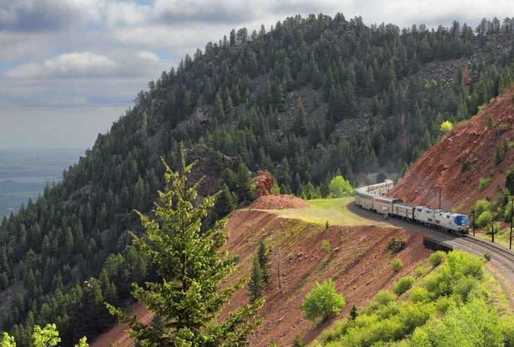 California Zephyr scenic train ride (Photo: Amtrak)