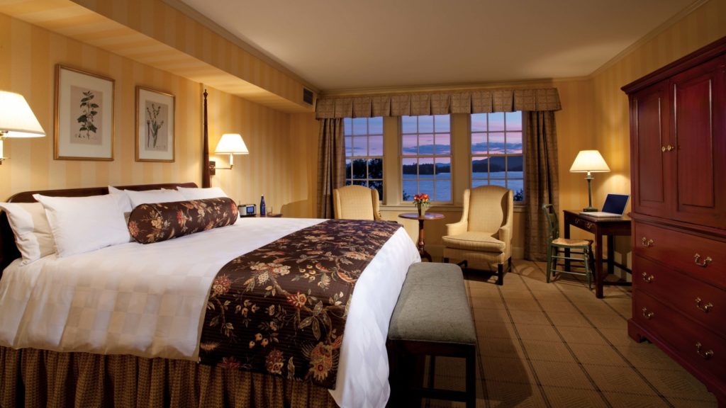 King lake view room at The Sagamore Resort